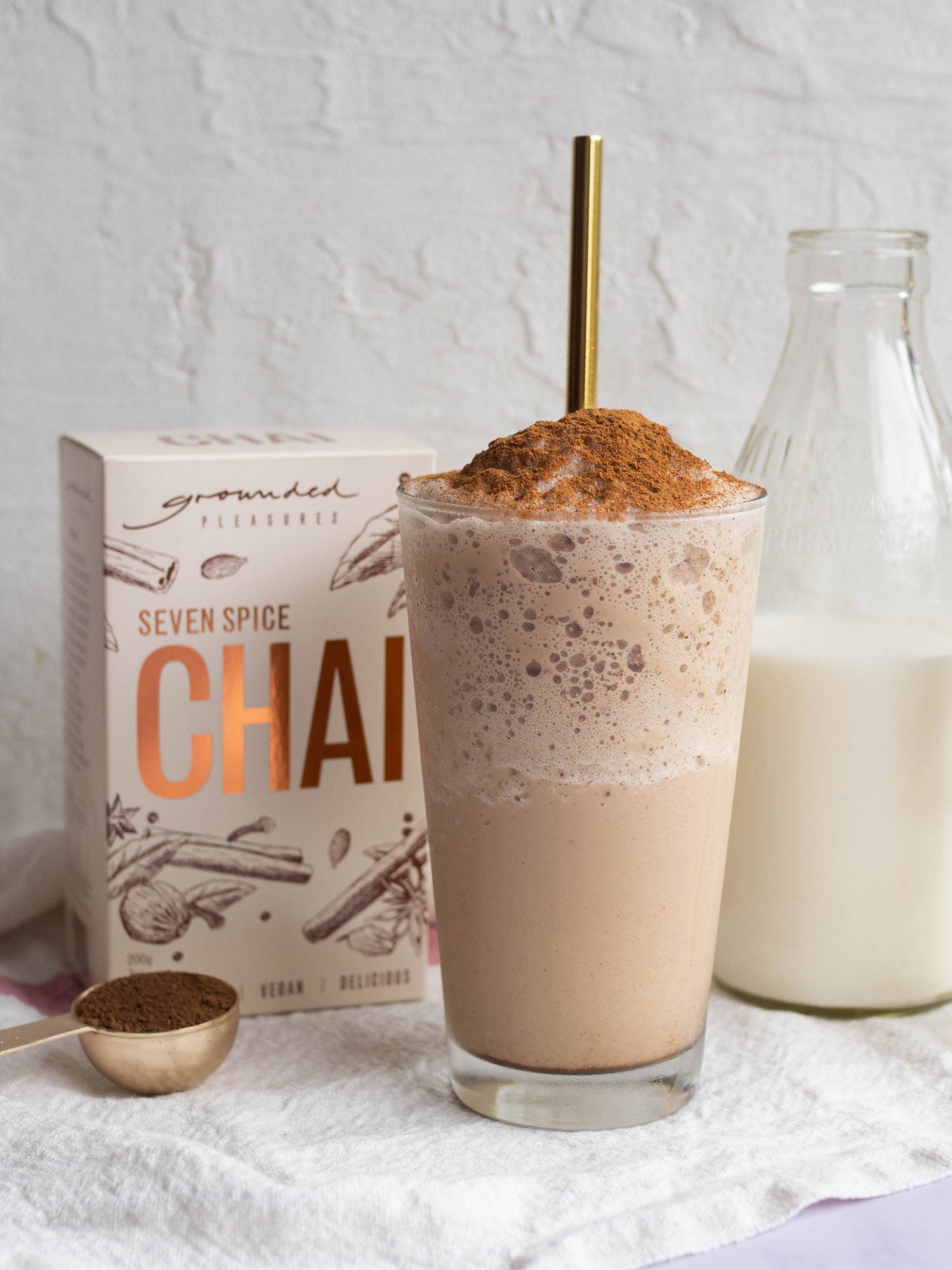 Iced Chai Latte – Grounded Pleasures