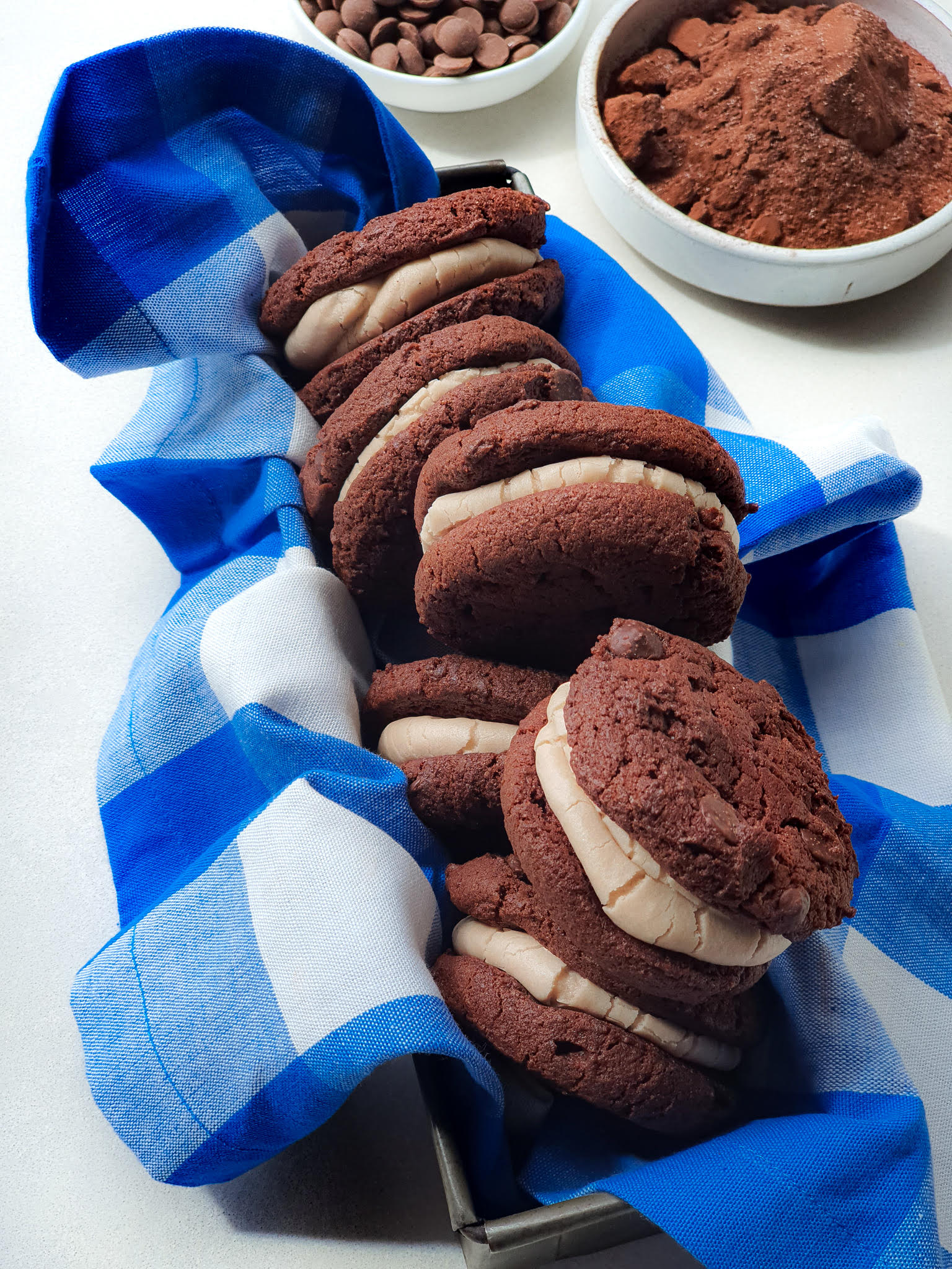 Chocolate Sandwich Cookies.