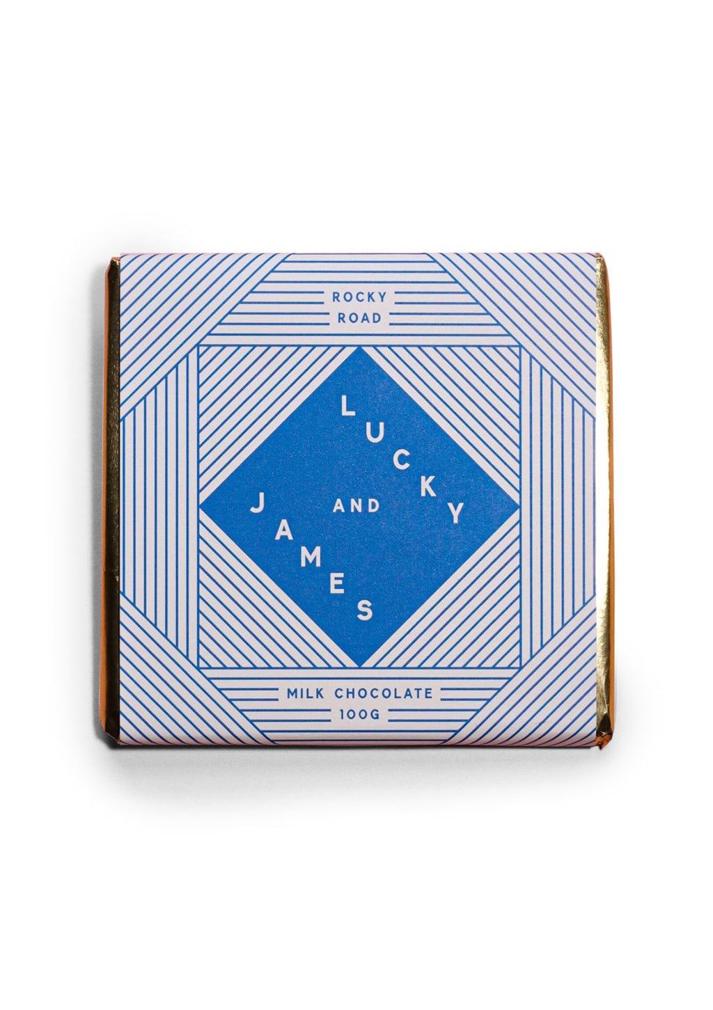 ROCKY ROAD MILK CHOCOLATE BY LUCKY AND JAMES